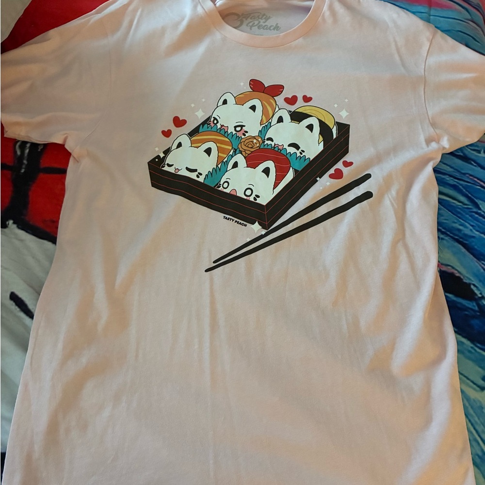 Cute Sushi Cat T-Shirt